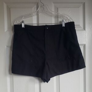 Le Cove Women's Black Athletic Shorts Swimming Or Exercise.